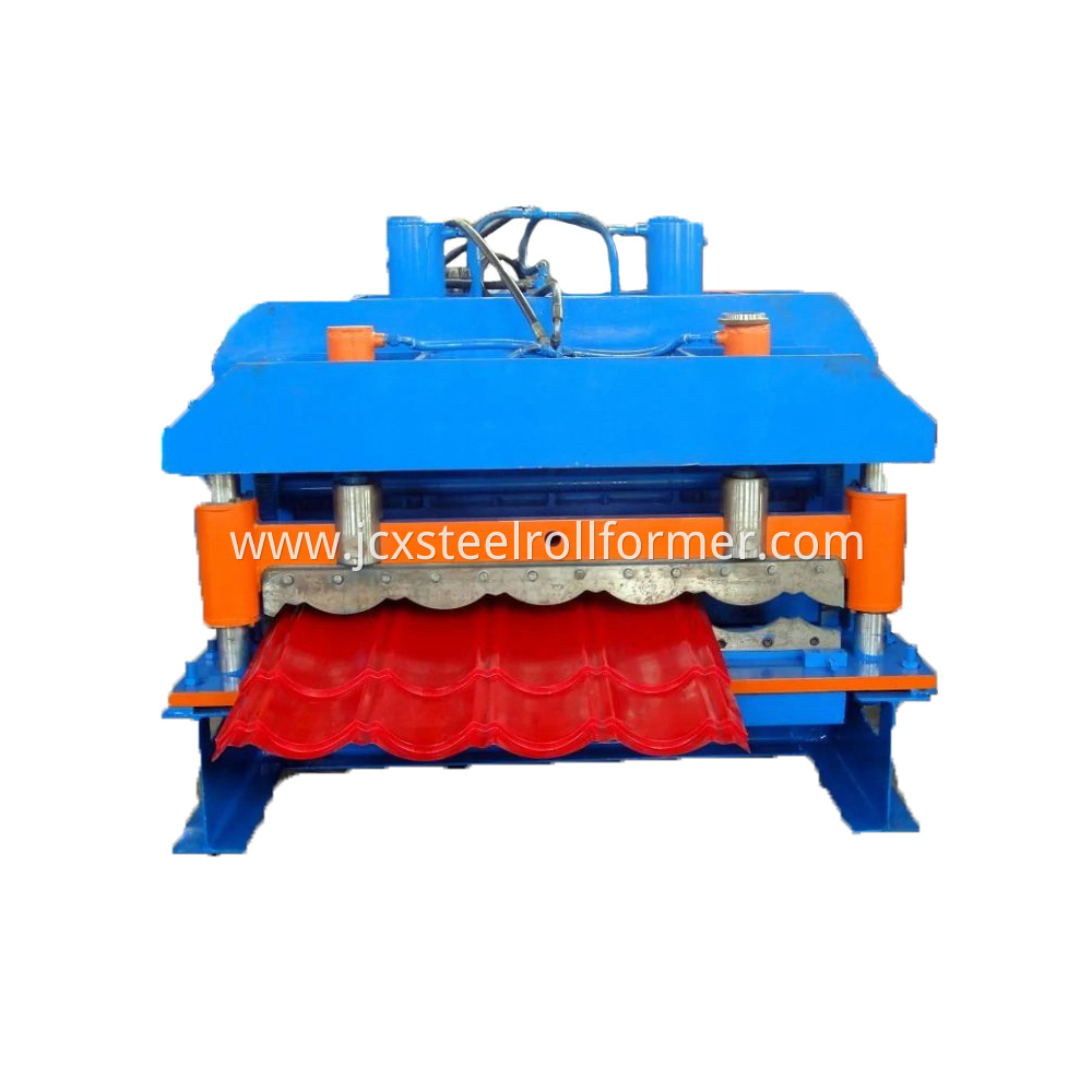 828 Glazed Tile Roll Forming Machine